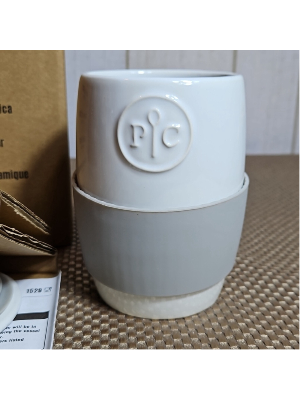 Pampered Chef Ceramic Microwave Egg Cooker #1529 New w/o tags - Picture 2 of 3